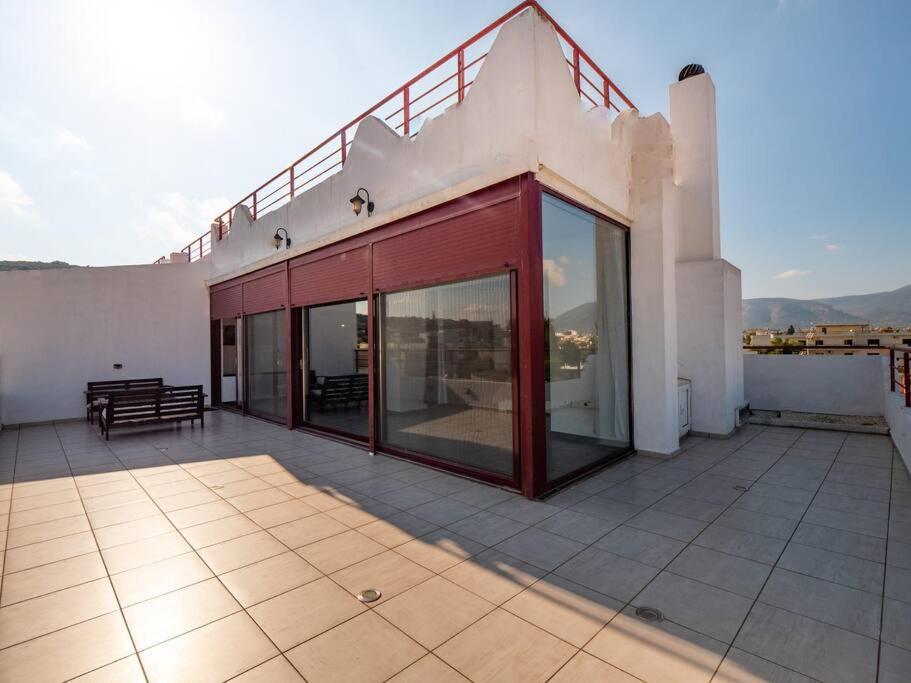 Luxury View Apartment 10Min From Athens Airport Koropíon Dış mekan fotoğraf