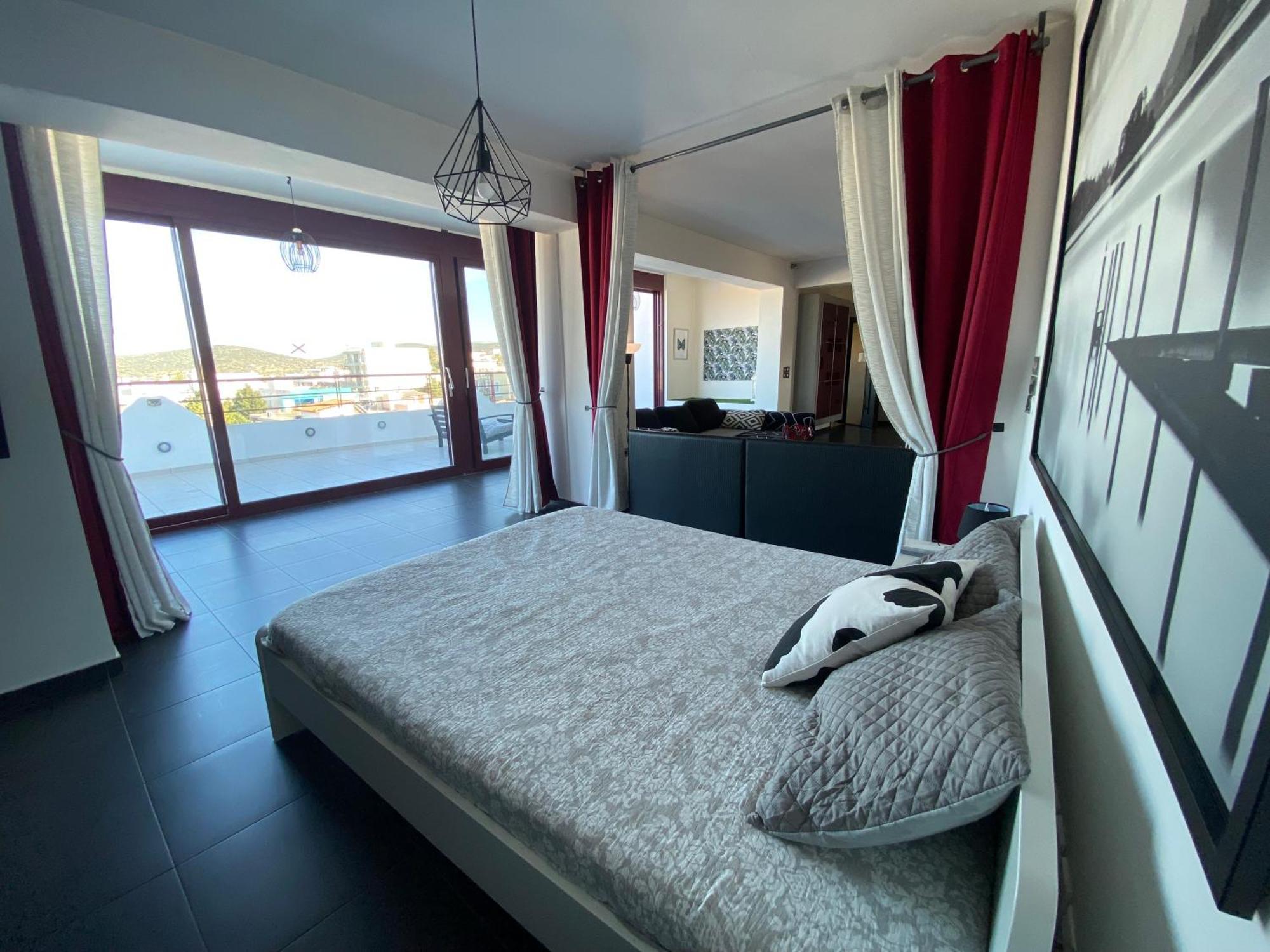 Luxury View Apartment 10Min From Athens Airport Koropíon Dış mekan fotoğraf